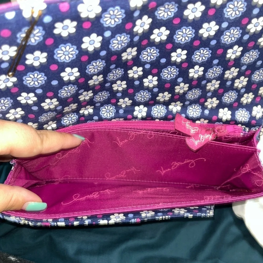 VERA BRADLEY BOYSENBERRY TRAVEL WALLET - Picture 8 of 11